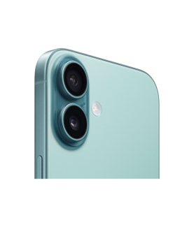 Apple iPhone 16 | Teal | 6.1 " | Super Retina XDR display | 2556 x 1179 pixels | A18 | Internal RAM 8 GB | 128 GB | Dual SIM | 