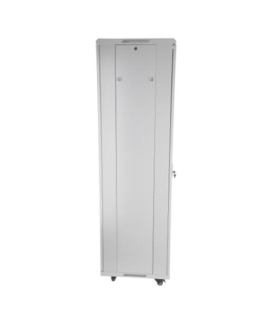 SOMI Networks | 22U, 19 Freestanding Cabinet | 22U-60/60NAC | Gray | Max Load 800kg Removable and Lockable Side Panels Glass Do