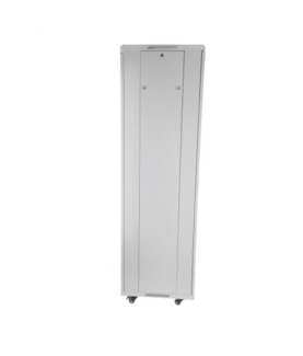 SOMI Networks | 22U, 19 Freestanding Cabinet | 22U-60/60NAC | Gray | Max Load 800kg Removable and Lockable Side Panels Glass Do