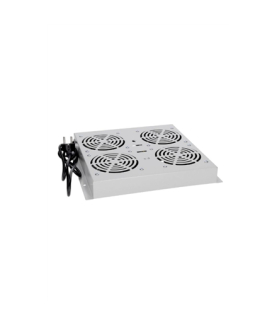 SOMI Networks | Four-fan unit for stand cabinets for 19" frame | VENT-4F | Grey | Airflow 564m3 /h Cable Schuko 1.5m Optional T