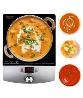 Camry Cooker Induction | CR 6515 | Number of burners/cooking zones 1 | Black/Silver | Induction