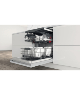 Dishwasher | WIC 3C26 F | Built-in | Width 59.8 cm | Number of place settings 14 | Number of programs 8 | Energy efficiency cla