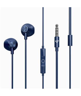 Energy Sistem Wired Earphones | EasyPods | Built-in microphone | 3.5 mm jack | Indigo