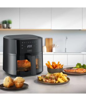 Caso Designer Air Fryer | AirFry 6.0 | Power 1700 W | Capacity 6 L | Black