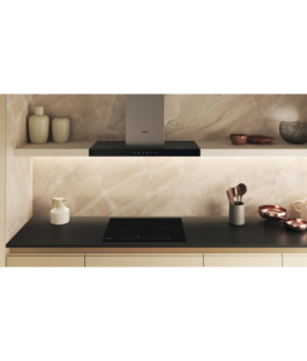 Whirlpool Hob | WF S4665 CPBF | Induction | Number of burners/cooking zones 4 | Electronic | Timer | Black