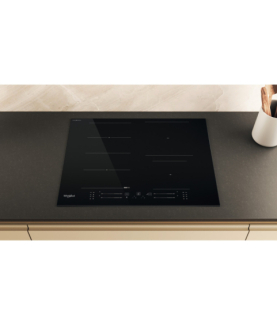 Whirlpool Hob | WF S4665 CPBF | Induction | Number of burners/cooking zones 4 | Electronic | Timer | Black