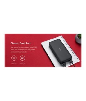 Xiaomi | Redmi Fast Charge Power Bank | 20000 mAh | Black