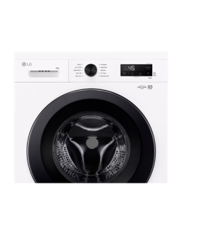 LG Washing Machine | F4X1008NWK | Energy efficiency class A | Front loading | Washing capacity 8 kg | 1400 RPM | Depth 56 cm | 