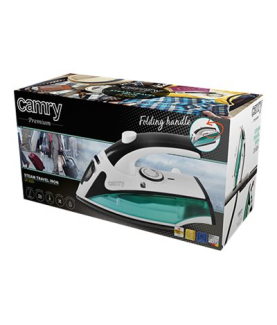 Camry | CR 5024 | Steam Travel iron | 840 W | Water tank capacity 40 ml | White/green/black