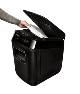 Cross-Cut Shredder | AutoMAX 150C | Black | Paper shredding | Shredding CDs | Credit cards shredding | Auto Feed