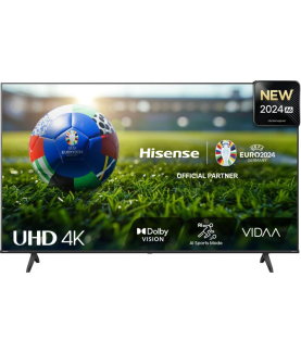 Hisense UHD Smart TV | 43A6N | 43" | Smart TV | VIDAA OS | UHD | Black