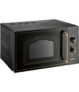 Gorenje | Microwave oven with grill | MO4250CLB | Free standing | 20 L | 700 W | Grill | Black