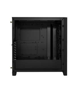 Corsair | Tempered Glass PC Case | iCUE 4000D RGB AIRFLOW | Side window | Black | Mid-Tower | Power supply included No