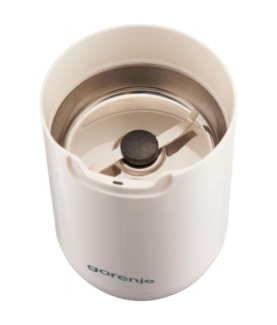 Gorenje | Coffee Grinder | SMK150SW | 150 W | Coffee beans capacity 45 g | Lid safety switch | White