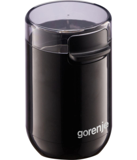 Gorenje | Coffee Grinder | SMK150SB | 150 W | Coffee beans capacity 45 g | Lid safety switch | Black