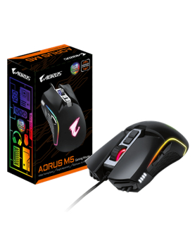 Gigabyte USB Mouse AORUS M5 wired Black