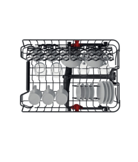 Whirlpool Dishwasher | WSIC 3M27 | Built-in | Width 44.8 cm | Number of place settings 10 | Number of programs 6 | Energy effic