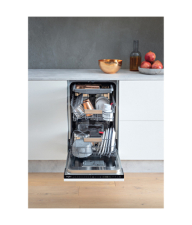 Whirlpool Dishwasher | WSIP 4O33 PFE | Built-in | Width 44.8 cm | Number of place settings 10 | Number of programs 9 | Energy e