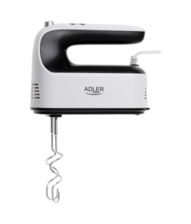 Adler Hand Mixer | AD 4229 | Hand Mixer | 600 W | Number of speeds 9 | Turbo mode | Black/White