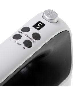 Adler Hand Mixer | AD 4229 | Hand Mixer | 600 W | Number of speeds 9 | Turbo mode | Black/White