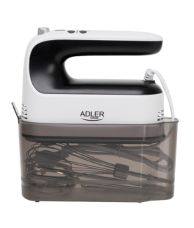 Adler Hand Mixer | AD 4229 | Hand Mixer | 600 W | Number of speeds 9 | Turbo mode | Black/White