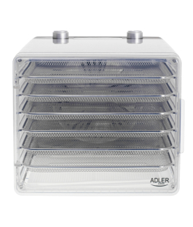 Adler | Food Dehydrator | AD 6660 | Power 600 W | Number of trays 6 | Integrated timer | Black