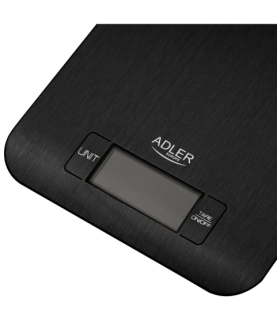 Adler Kitchen Scale | AD 3183b | Graduation 1 g | Black