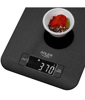 Adler Kitchen Scale | AD 3183b | Graduation 1 g | Black