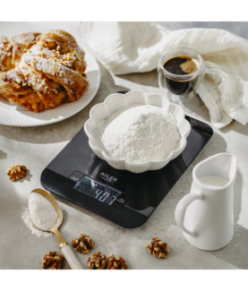 Adler Kitchen Scale | AD 3183b | Graduation 1 g | Black