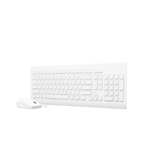 Lenovo | Wireless Combo Keyboard & Mouse | 510 | White | Keyboard and Mouse Combo | 2.4 GHz Wireless via Nano USB | Batteries i