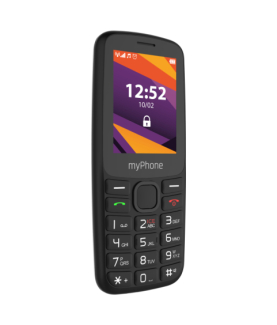 myPhone 6410 LTE | Black | 2.4 " | TFT | 64 MB | 128 MB | Dual SIM | Nano SIM | USB version Type-C | Built-in camera | Main cam