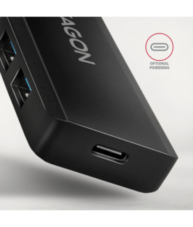 AXAGON Travel four-port USB-C 5Gbps hub | HUE-C1C