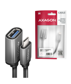 AXAGON Cable adapter into the USB-C port with USB-A female output, 20cm | RUCM-AFAC