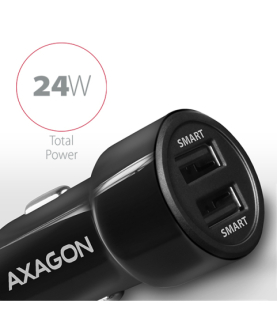 AXAGON Dual car charger, 24W | PWC-5V5