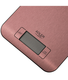 Adler Kitchen Scale | AD 3183c | Graduation 1 g | Copper