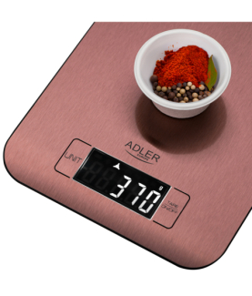 Adler Kitchen Scale | AD 3183c | Graduation 1 g | Copper