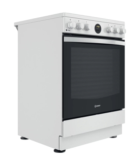 INDESIT | Cooker | IS67V8CHW/E | Hob type Vitroceramic | Oven type Electric | White | Width 60 cm | Grilling | Depth 60 cm | 69