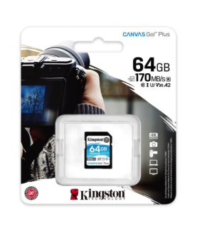 Kingston | Canvas Go! Plus | 64 GB | SD | Flash memory class 10