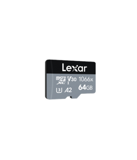 Lexar | Professional 1066x | UHS-I | 64 GB | MicroSDXC | Flash memory class 10