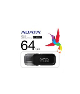 ADATA | DashDrive UV240 | 64 GB | USB 2.0 | Black