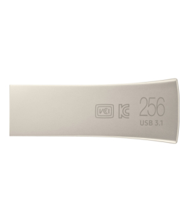 Samsung | BAR Plus | MUF-256BE3/APC | 256 GB | USB 3.1 | Silver