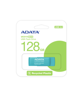 ADATA | USB Flash Drive | UC310 ECO | 128 GB | USB 3.2 Gen1 | Green