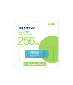 ADATA | USB Flash Drive | UC310 ECO | 256 GB | USB 3.2 Gen1 | Green