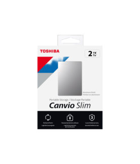 Canvio Slim | HDTD320ES3EA | 2000 GB | 2.5 " | USB 3.2 Gen1 | Silver