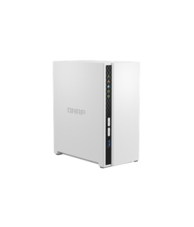 QNAP | 2-Bay ARM | TS-233 | Up to 2 SATA 6Gb/s, 3Gb/s | ARM 4-core | Cortex-A55 | Processor frequency 2.0 GHz | 2 GB | N/A