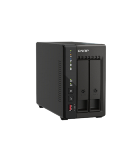 QNAP | 2-Bay desktop NAS | TS-253E-8G | Intel Celeron | J6412 4-core | Processor frequency 2.6 GHz | 8 GB