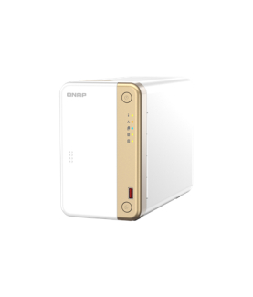 QNAP | 2-Bay desktop NAS | TS-262-4G | Intel Celeron | N4505 2-core | Processor frequency 2.9 GHz | 4 GB