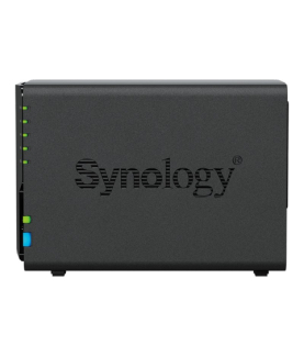 Synology | Tower NAS | DS224+ | up to 2 HDD/SSD | Intel Celeron | J4125 | Processor frequency 2.0 GHz | 2 GB | DDR4