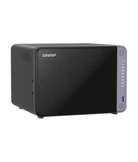 QNAP Cost-effective 6-bay 10GbE NAS | TS-632X-4G | Alpine | AL524 | Processor frequency 2 GHz | 4 GB | DDR4 SODIMM | 120W adapt