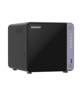 QNAP Cost-effective 4-bay 10GbE NAS | TS-432X-4G | Alpine | AL524 | Processor frequency 2 GHz | 4 GB | DDR4 SODIMM | 90W adapte